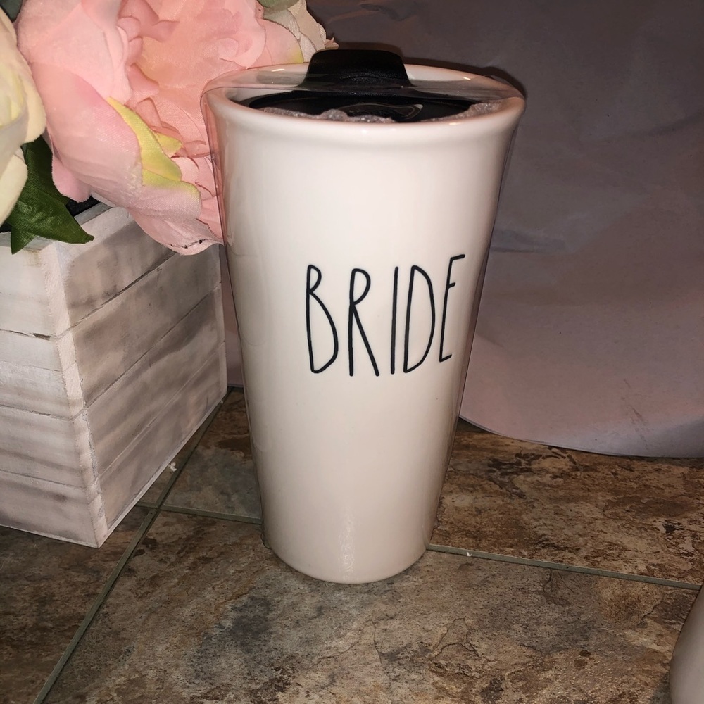 NWT Rae Dunn “Bride” Ceramic Tumbler
